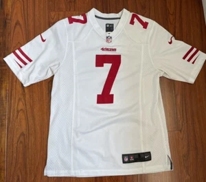 Nike On Field San Francisco 49ers NFL Red #7 Colin Kaepernick Jersey Small White - Picture 1 of 8