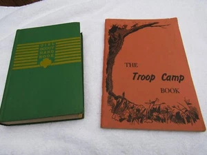 1944 Girl Scout Handbook Sixth Impression & The Troop Camp Book (1951) - Picture 1 of 15