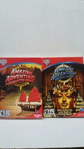 AMAZING ADVENTURES The Lost Tomb & Fogotten Dynasty PC CD-ROM Win/MAC NEW-SEALED - Picture 1 of 9