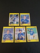 5-1990 STAR CO. ROOKIES WARD,GIANNELLI,CROSS,TIMLIN,O,HALLORAN DUNEDIN JAYS MINT