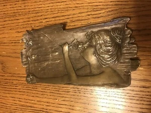 Victorian Bronze Dresser Tray Heavy And Beautiful - Picture 1 of 6