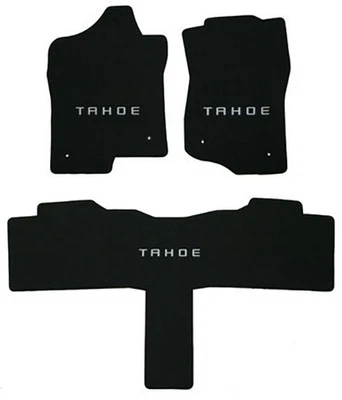 LLOYD MATS Classic Loop EBONY 3pc Floor Mat Set 2007 to 2010 Chevrolet TAHOE - Image 1 of 4
