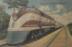 Speedy New York-Florida Streamliner Drawn On Pencil - Picture 1 of 4