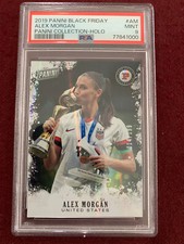 Alex Morgan 2019 Panini Black Friday Panini Collection Holo 14/199 PSA 9 Mint