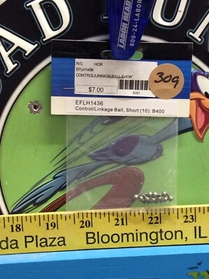 E-Flite EFLH1436 Control/Linkage Ball Short: B400 {10pc} NewInPack 🇺🇸Shipped - Image 1 of 2
