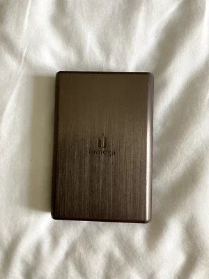 iOmega Portable External HDD. 750 GB. With Cable. Used, Good Condition! - Image 1 of 4