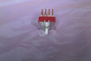 C & K 8421 CR 9 PIN 1A 120 VAC NC NO C PUSHBUTTON - Picture 1 of 5