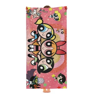 Powerpuff Girls Beach Towel Quick Drying Microfiber 30"x60" Birthday Gift - Picture 1 of 8