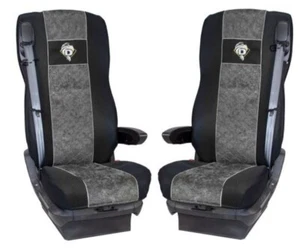 Sitzbezug Grau für DAF XF105/106 12- - Bild 1 von 1