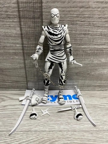 Neca TMNT Mirage Foot Clan Soldier Ninja B&W Variant Version AutoT Exclusive 2 Cover
