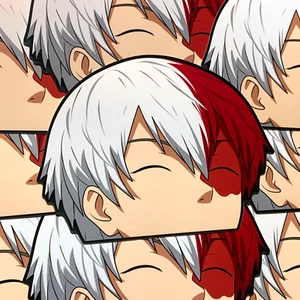 CALCOMANÍA DE COCHE SHOTO TODOROKI ANIME PEEKER MY HERO ACADEMIA - Imagen 1 de 1