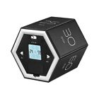 Flip Timer with Magnetic Hexagon Design Ideal for Cooking and For Learning