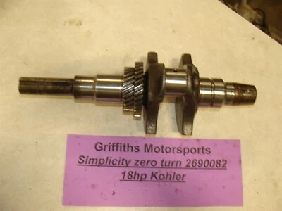 Simplicity Kohler command 18hp ZT CV493S crank shaft crankshaft nice - Image 1 of 4
