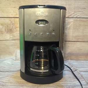 Gevalia Kaffe CM500 Programmable 12-cup Automatic Coffee Maker Black/Stainless - Picture 1 of 11