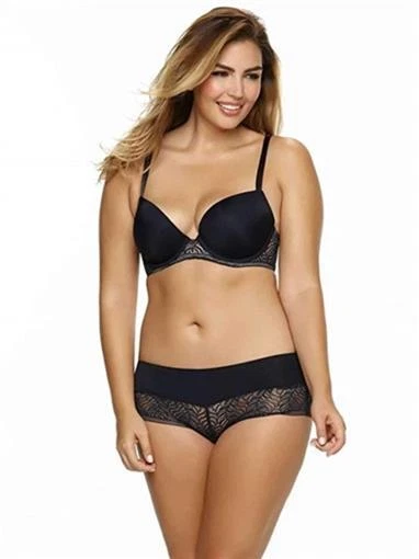 Paramour Bra Felina Size 32g Carolina Seamless Contour Plunge 115011 Black B33
