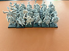 Warhammer Fantasy The Old World Chaos Barbarians with Chieftain HW & Shields OOP