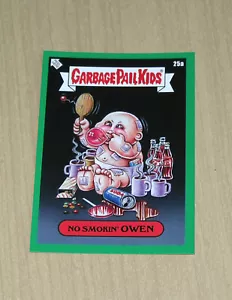 2020 Topps Garbage Pail Kids GPK Bizarre Holidays week 5 GREEN NO Smokin 25a - Picture 1 of 1