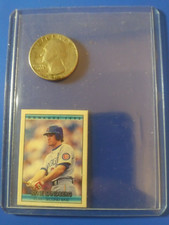 1992 Donruss Cracker Jack Mini Ryne Sandberg Series 1 Card #28 Chicago Cubs HOF