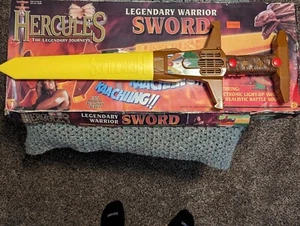 HERCULES Legendary Journeys Legendary Warrior Sword 1995 Electronic WORKS In Box - Picture 1 of 11
