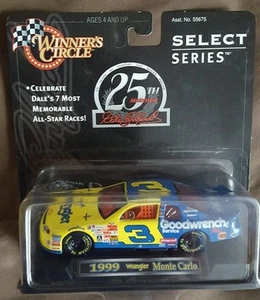 Dale Earnhardt Winners Circle Select Series Monte Carlo 1999 Nascar 25th Anniver - Picture 1 of 3