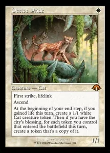 MTG Magic the Gathering Ocelot Pride (394/703) Modern Horizons 3 LP - Picture 1 of 1