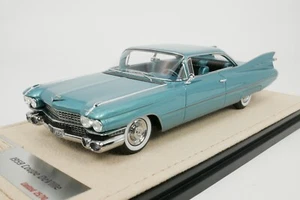 Cadillac DeVille coupe 1959 vegas turchese poli 1 di 70 - 1/43 francobollo STM59607 - Foto 1 di 11
