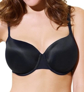 PANACHE 3376 PORCELAIN MOLDED SEAMLESS UNDERWIRE BRA BLACK - Picture 1 of 6