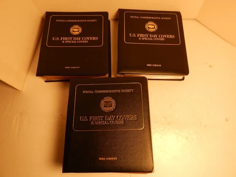 1985- 1990 Postal Commemorative Society US Presidents First Day Covers Binders Cover