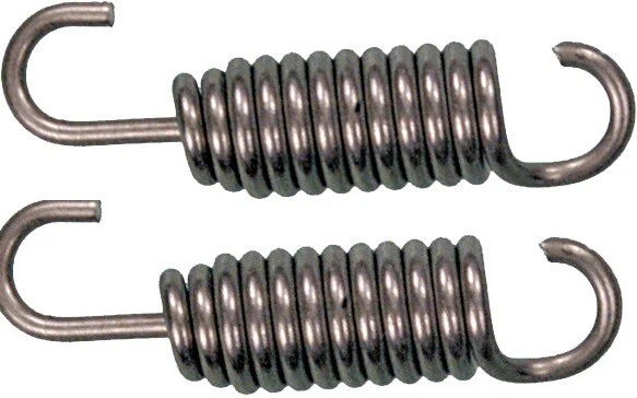 Helix Racing Stainless Steel Exhaust Springs 70mm 2 Pack Swivel NEW Motorcycle - Image 1 of 1
