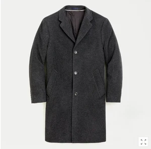 J Crew Ludlow topcoat in wool-cashmere AA149 41R Charcoal - Picture 1 of 2