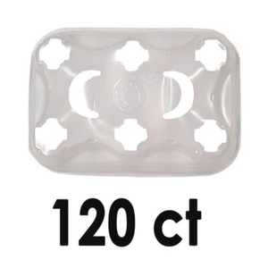 120ct 6-Pack Plastic Bottle Holders, Universal 12-16oz Bottles Water, Beer, Soda - Picture 1 of 4
