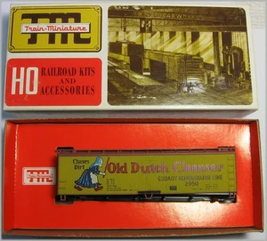 Train Miniature 8052 HO Scalae Old Dutch Cleanser Refrig Car NOS - Picture 1 of 1