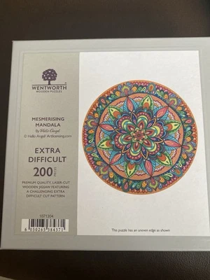 Wentworth Wooden Puzzles Proud Peacock 200 Piece By Hello Angel Wood Extra Hard - Image 1 of 3