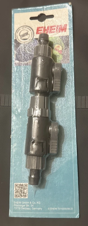 Conector Doble Grifo Eheim 494 Hecho en Alemania 4004412 Nuevo Precintado Foto 1 de 1