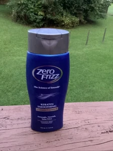 Zero Frizz Keratin glättender Conditioner entwirren, pflegen Game Frizz 12 flüssige Unzen - Bild 1 von 12