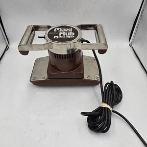 Maxi Rub Massager Professional Body Massager Multi-speed Brown Works! - Picture 1 of 6
