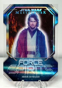 2024 Topps Star Wars Masterwork 👻 FORCE SPIRITS #FS-1 👻 Anakin Skywalker (SP) - Picture 1 of 5