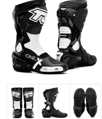 Botas de moto de carretera marca Tiger para hombre, botas de moto Foto 1 de 4
