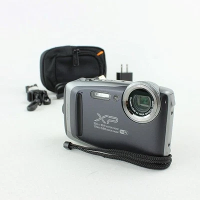Fujifilm FinePix XP130 Waterproof Digital Camera  - Silver - Image 1 of 4