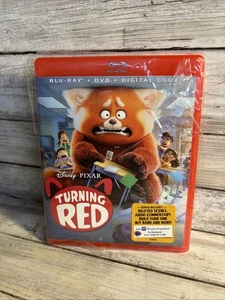 Turning Red (Blu-ray/DVD/Digital) New Red Case Edition Ships FREE Torn Shrink - Picture 1 of 5