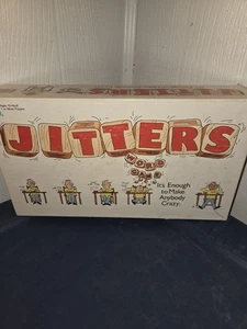 Vintage 1986 JITTERS Word Game Milton Bradley COMPLETE! - Picture 1 of 6