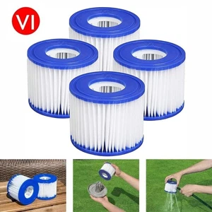 4pcs For Bestway Lazy Lay-Z-Spa Filters VI Cartridge Hot Tub Spa Swimming pool - Picture 1 of 15