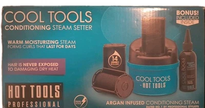 Hot Tool’s Cool Tools Conditioning Steam Setter, NIB - Image 1 of 3