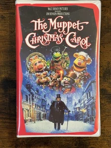 The Muppet Christmas Carol (VHS, 1993) Walt Disney Clamshell โ Michael Caine - Picture 1 of 3