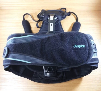 Aspen Vista 464 TLSO lombar coluna inferior traseira tamanho único ajustável - Imagem 1 de 4