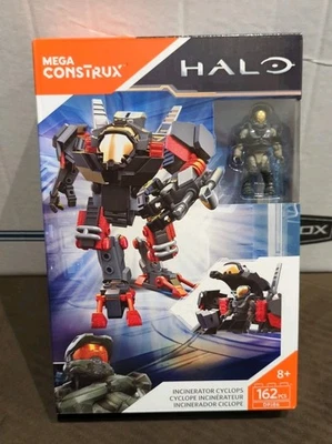 Mega Construx Halo Incinerator Cyclops Building Set - DPJ86 162 Pcs. NEW/SEALED  - Image 1 of 4
