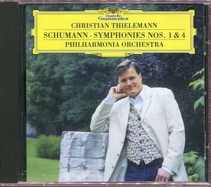 CD ROBERT SCHUMANN SYMPHONIES NOS. 1 & 4 CHRISTIAN THIELEMANN DEUTSCHE GR 2001 - Picture 1 of 3