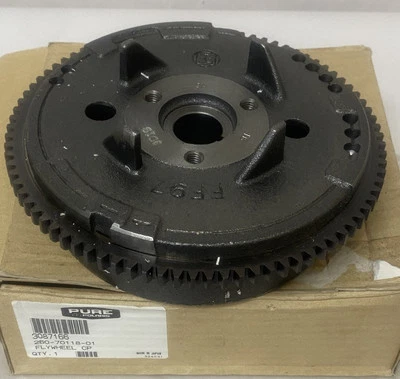 Polaris Ranger 4X4 500 2002-04, 06 OEM volante con engranaje de anillo, negro #3087166 #M916 Foto 1 de 4