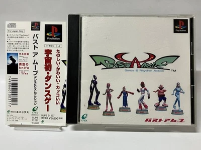 Used PS Bust a Move PlayStation 1 with Box Manual Sony Japanese Game Software - Image 1 of 4