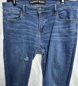 Express Jeans Ultimate Stretch Legging Mid Rise Size 12 Women’s - Picture 1 of 7